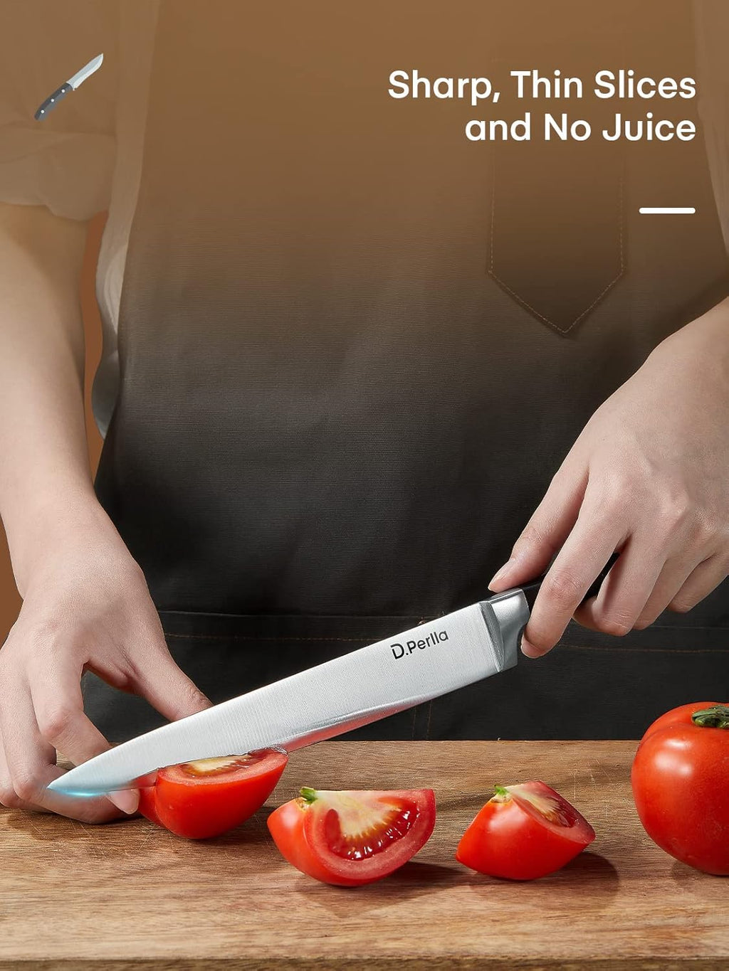 D.Perlla 6-Piece Kitchen Knife Set