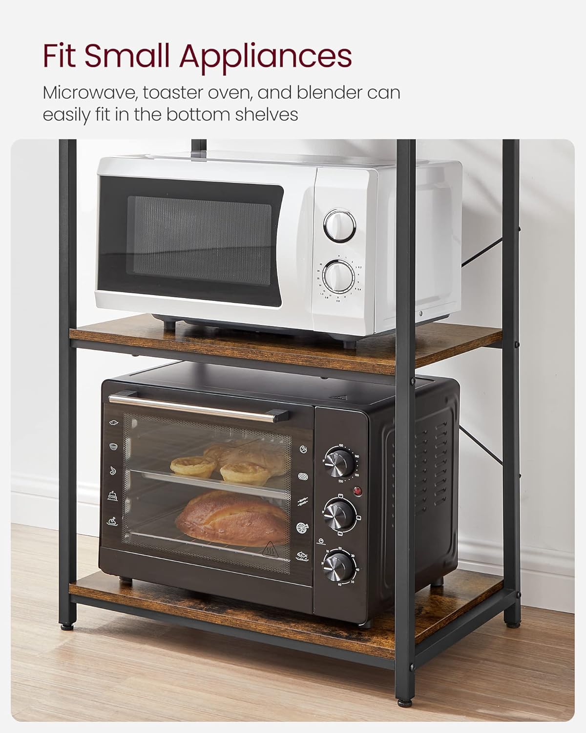 VASAGLE Kitchen Storage Rack KKS024B01