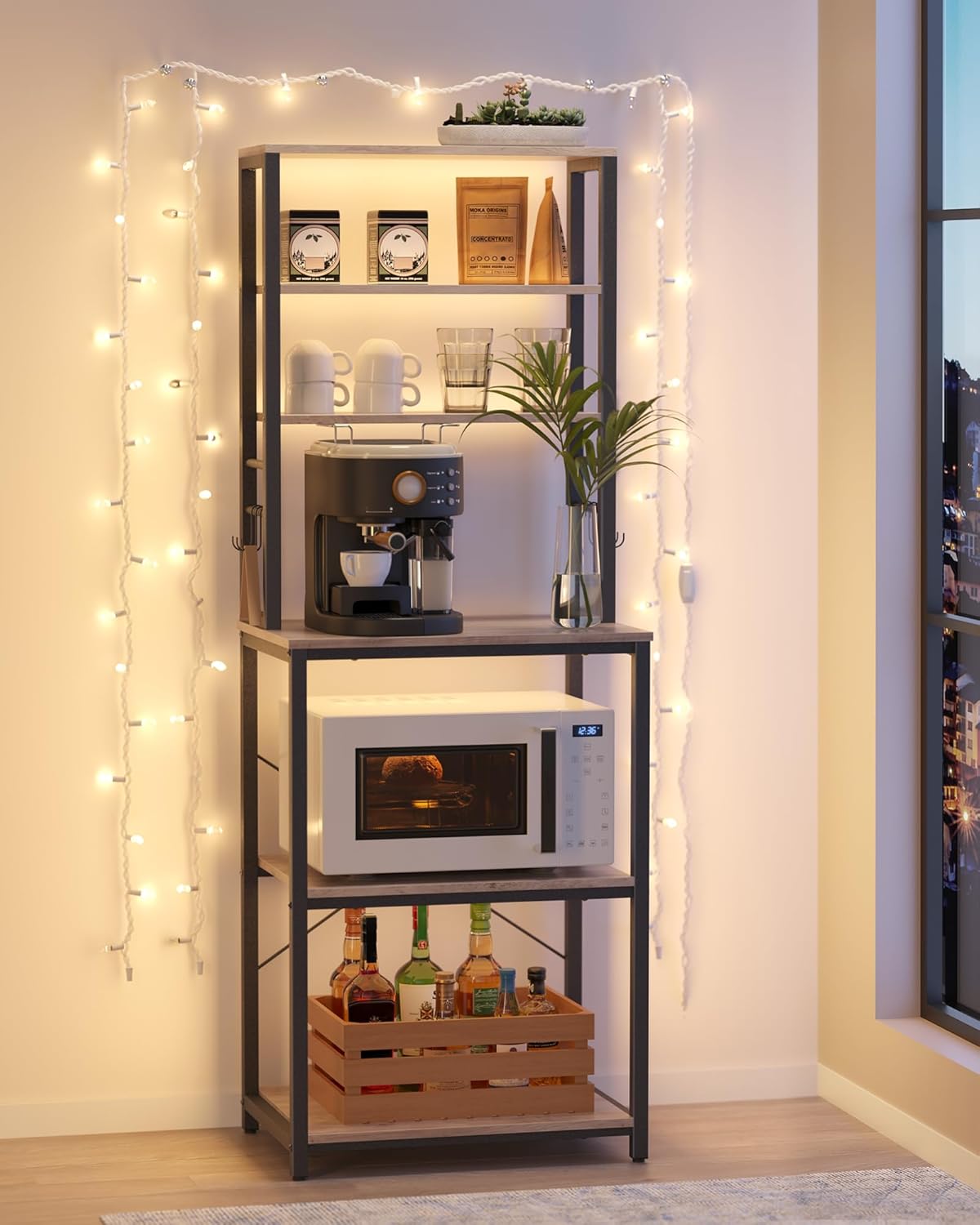 VASAGLE Kitchen Storage Rack KKS024B02