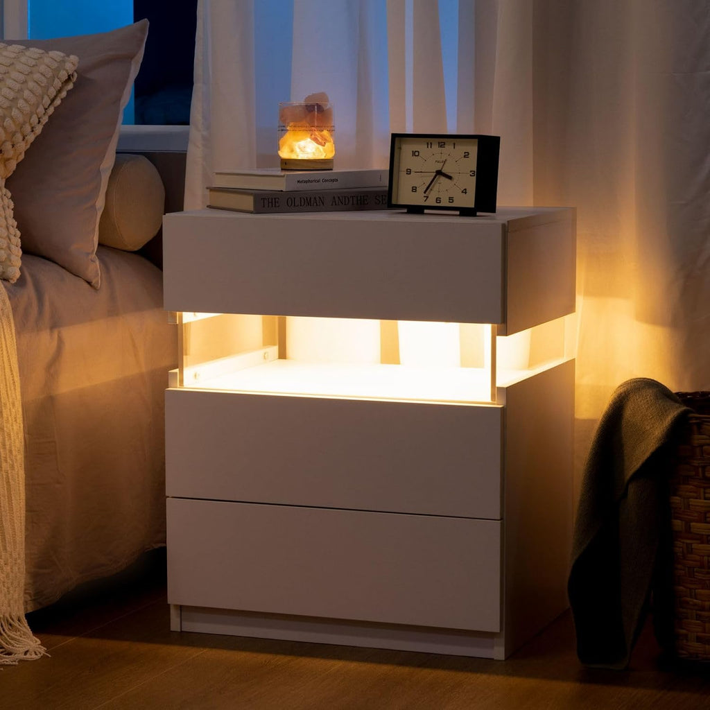 LED Bedside Table