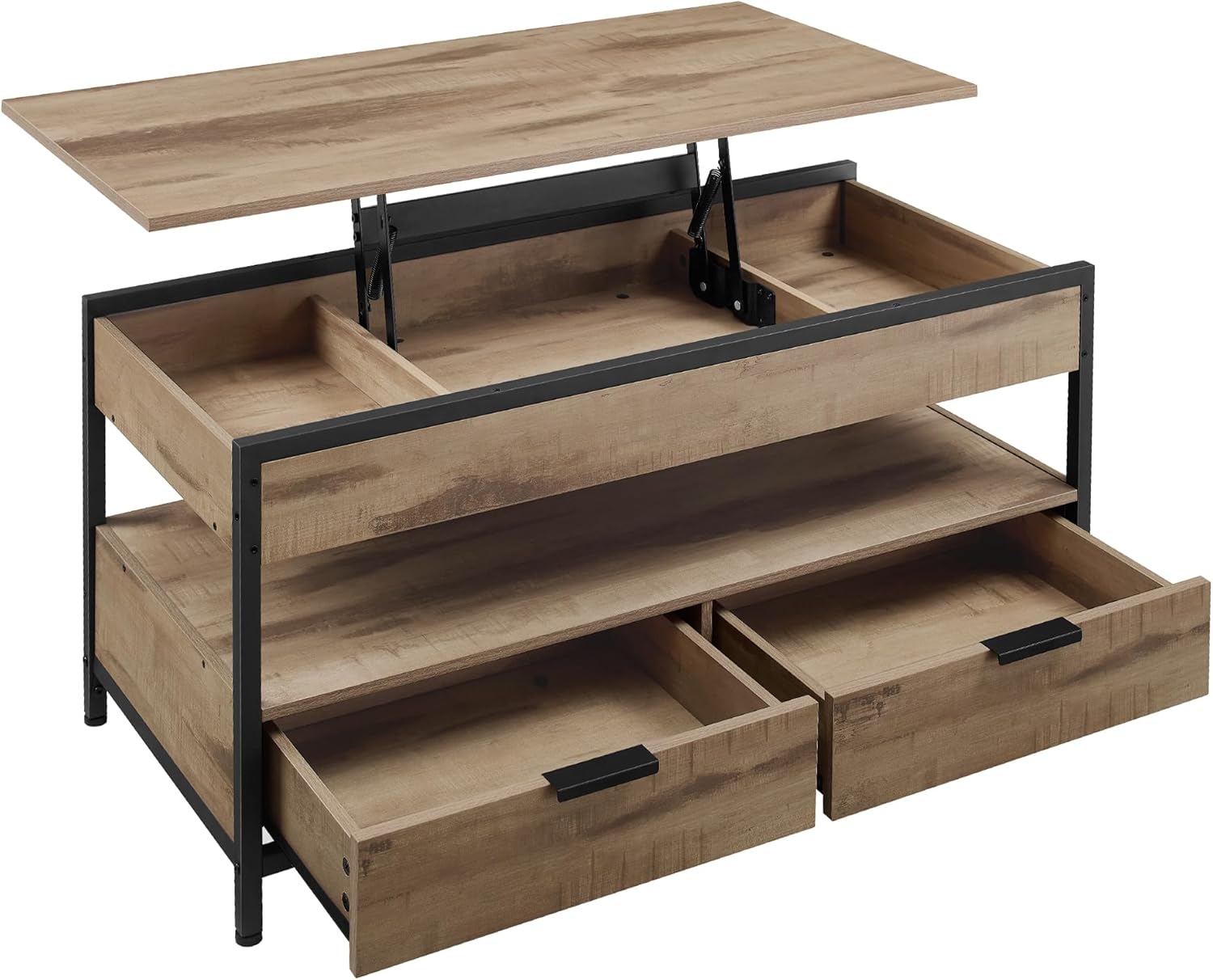 VASAGLE Lift Top Coffee Table LCT209K01