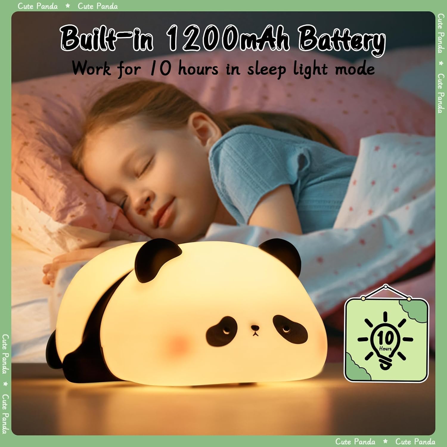 Panda Silicone Night Lights
