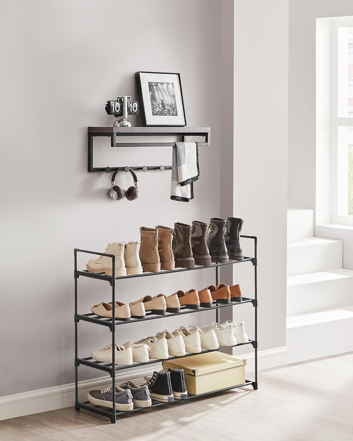 SONGMICS Shoe Rack LSA14BKV2