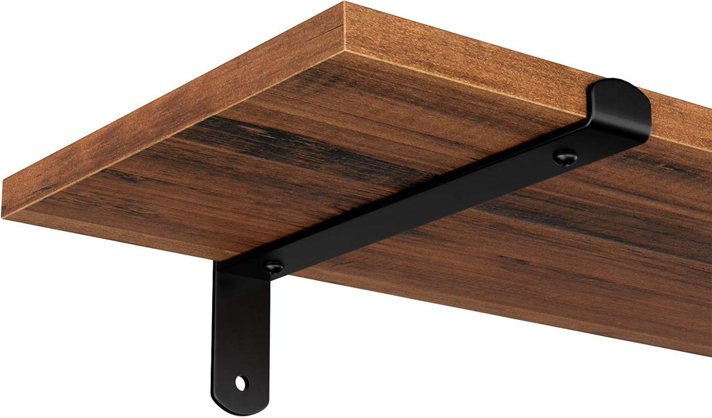 SONGMICS Set of 2 Floating Shelves LWS04NB