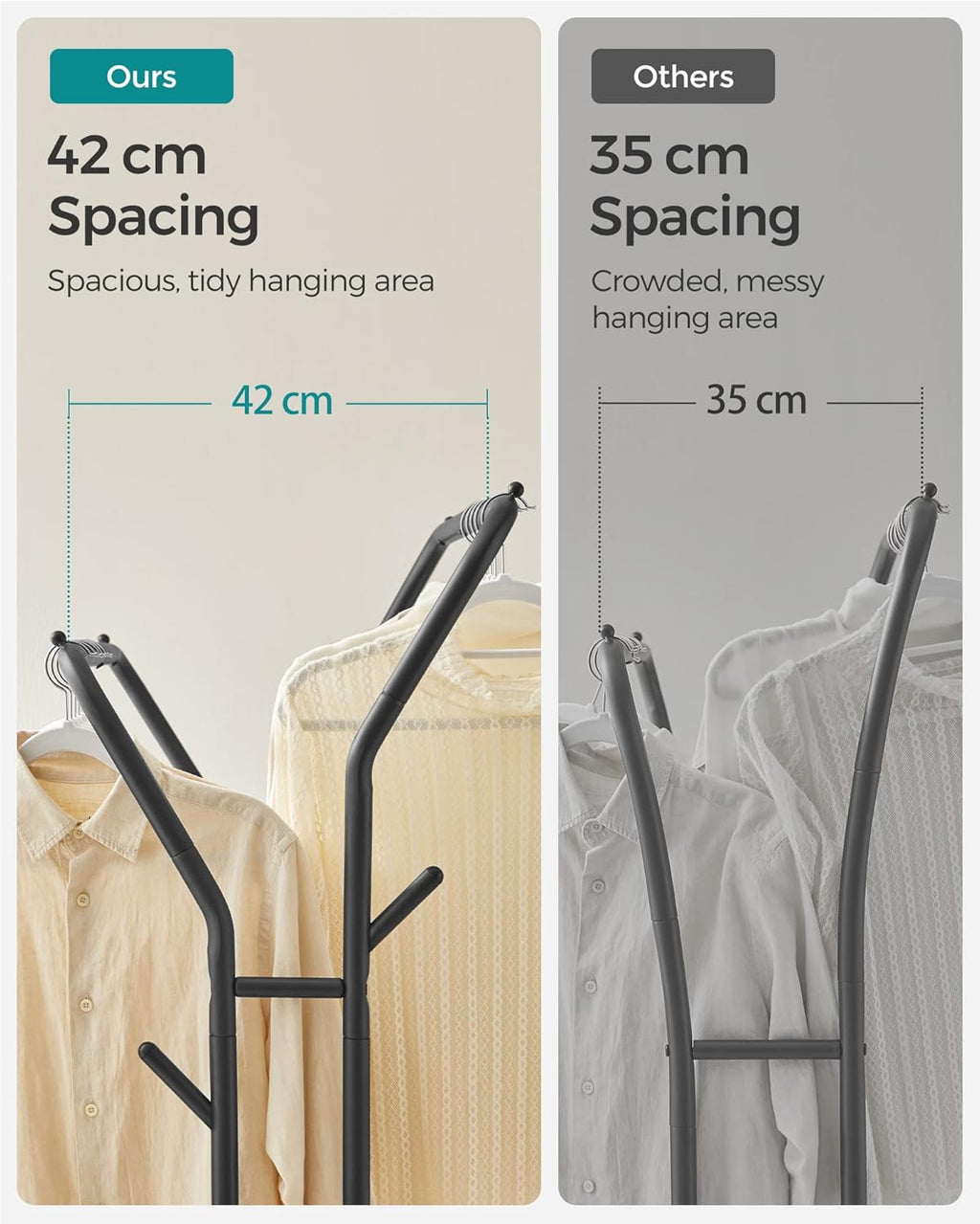 SONGMICS Clothes Rail HSR107B01V1