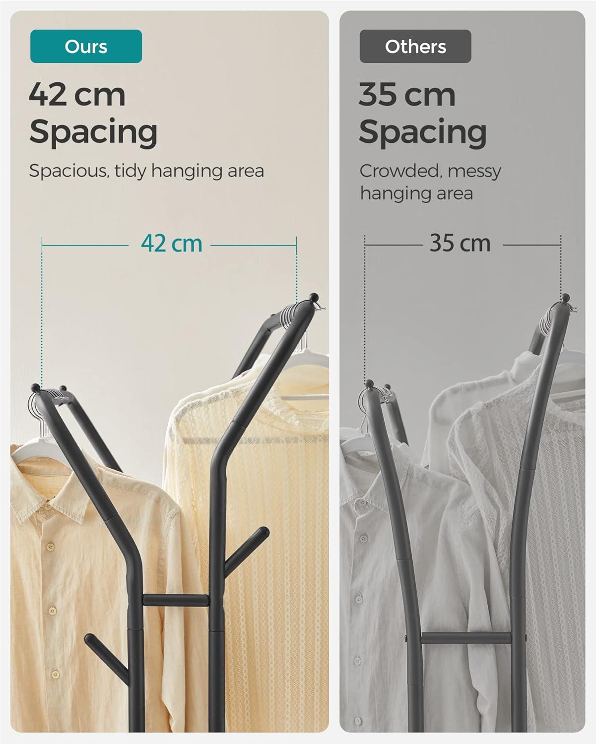 SONGMICS Clothes Rail HSR107B01V1