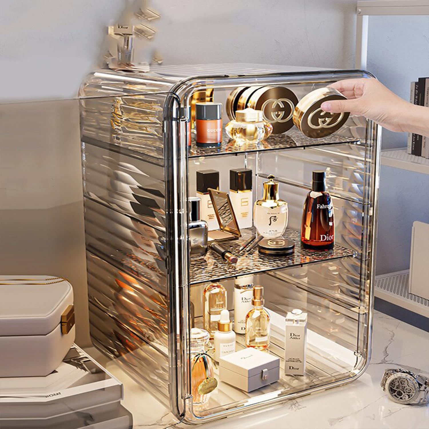 Cosmetic storage box