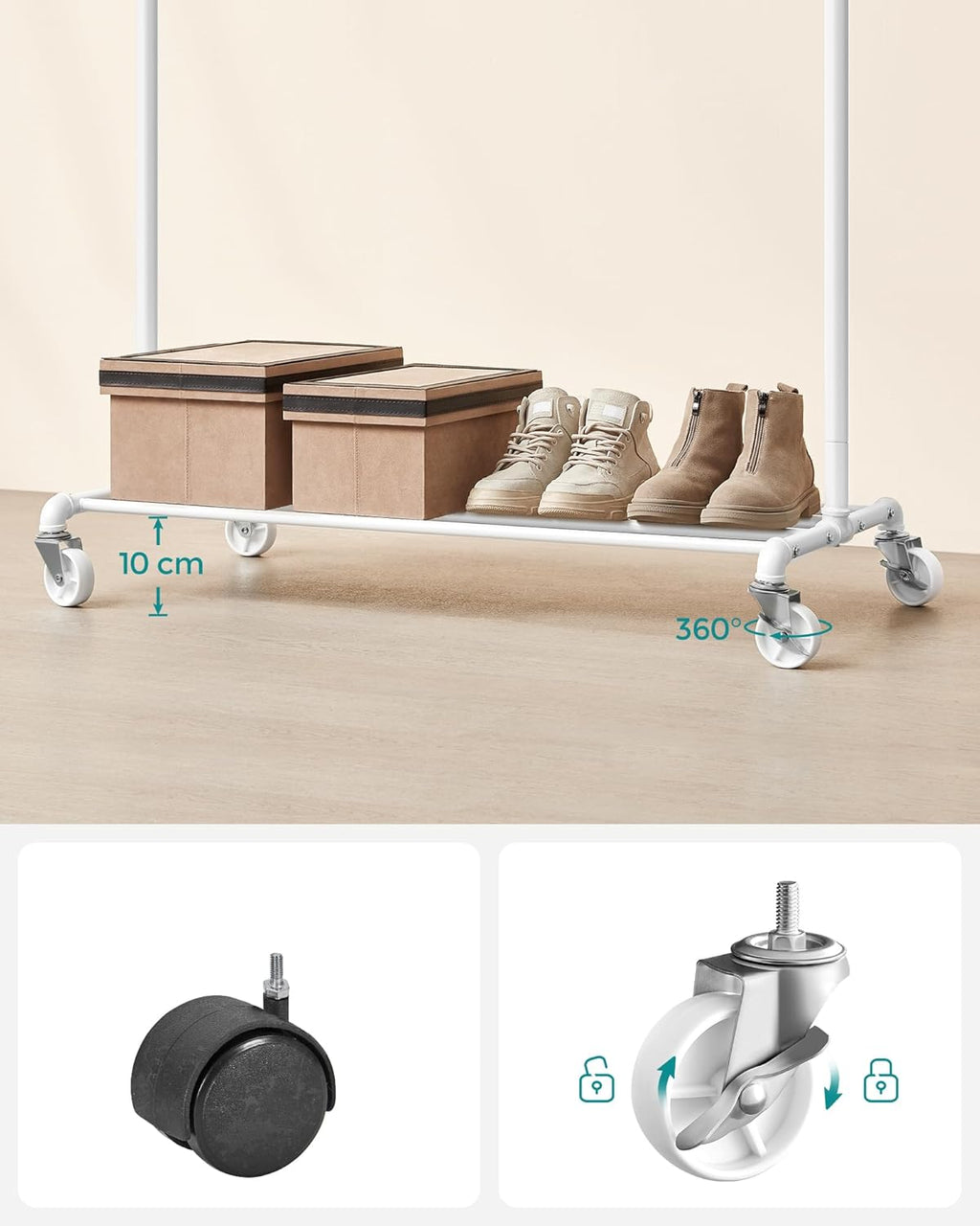 SONGMICS Clothes Rack HSR062W01V1