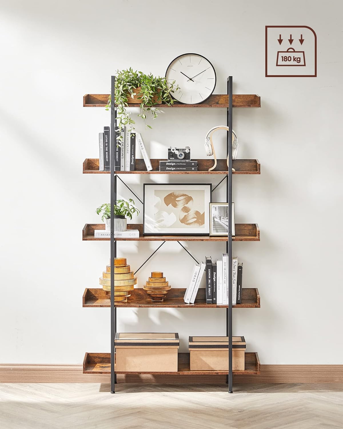 VASAGLE Bookcase LLS110B01