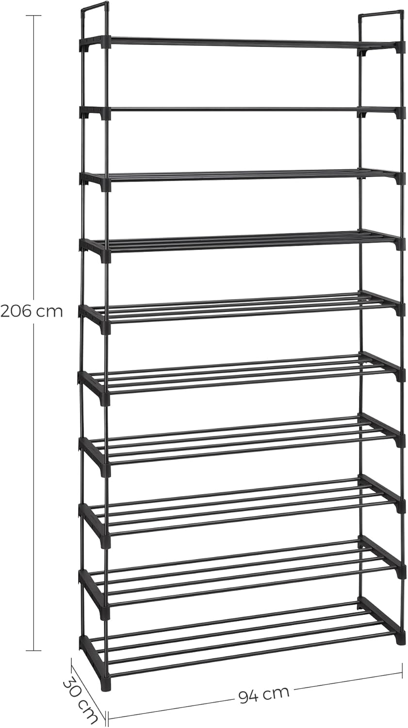 SONGMICS Shoe Rack LSA10BKV1
