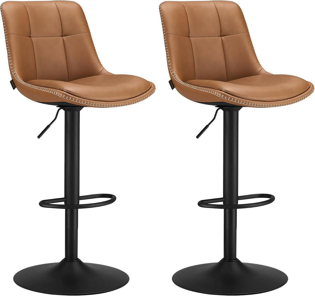 VASAGLE Set of 2 Bar Stools