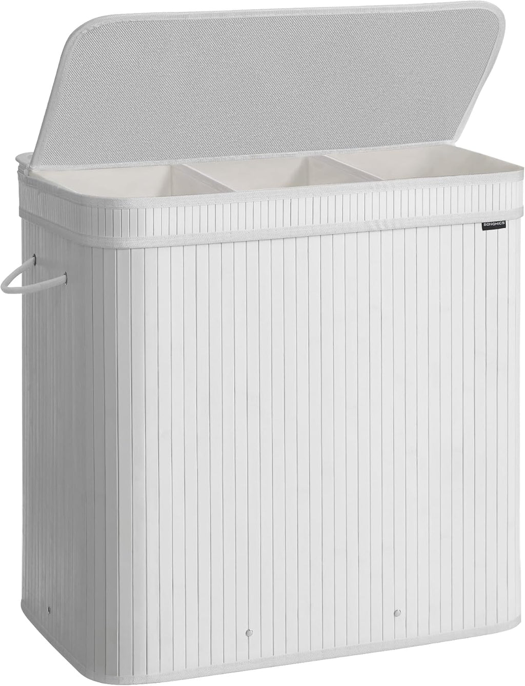 SONGMICS Laundry Hamper with Lid LCB062N01