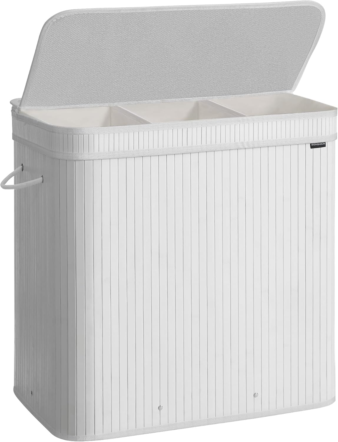 SONGMICS Laundry Hamper with Lid LCB062N01
