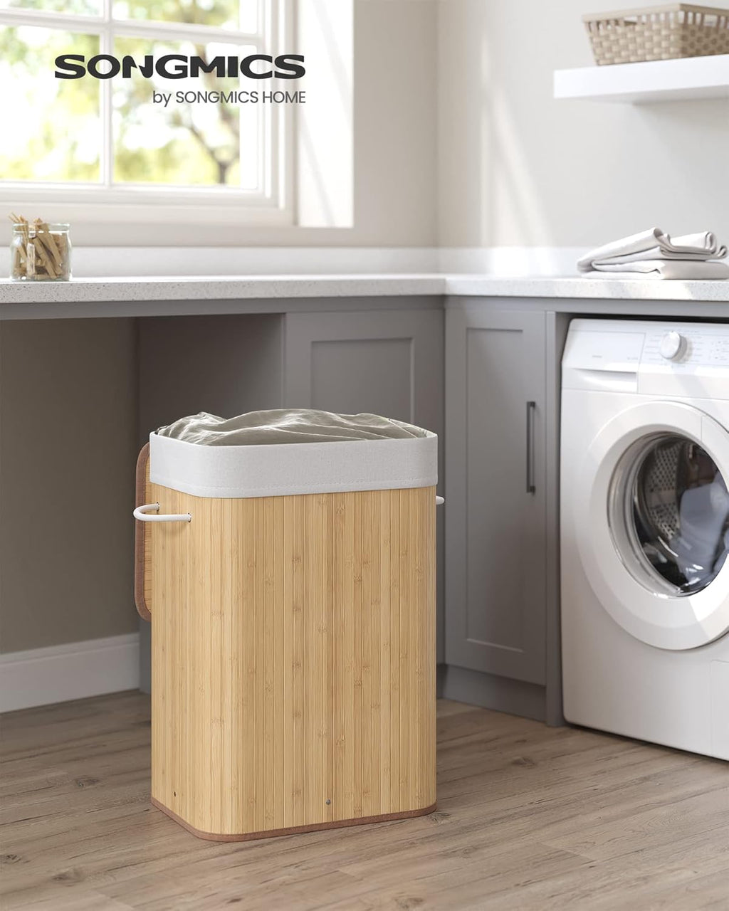 SONGMICS Laundry Basket LCB10Y