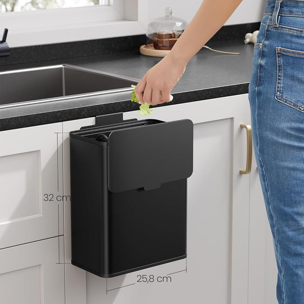 SONGMICS Hanging Kitchen Bin LTB810B01