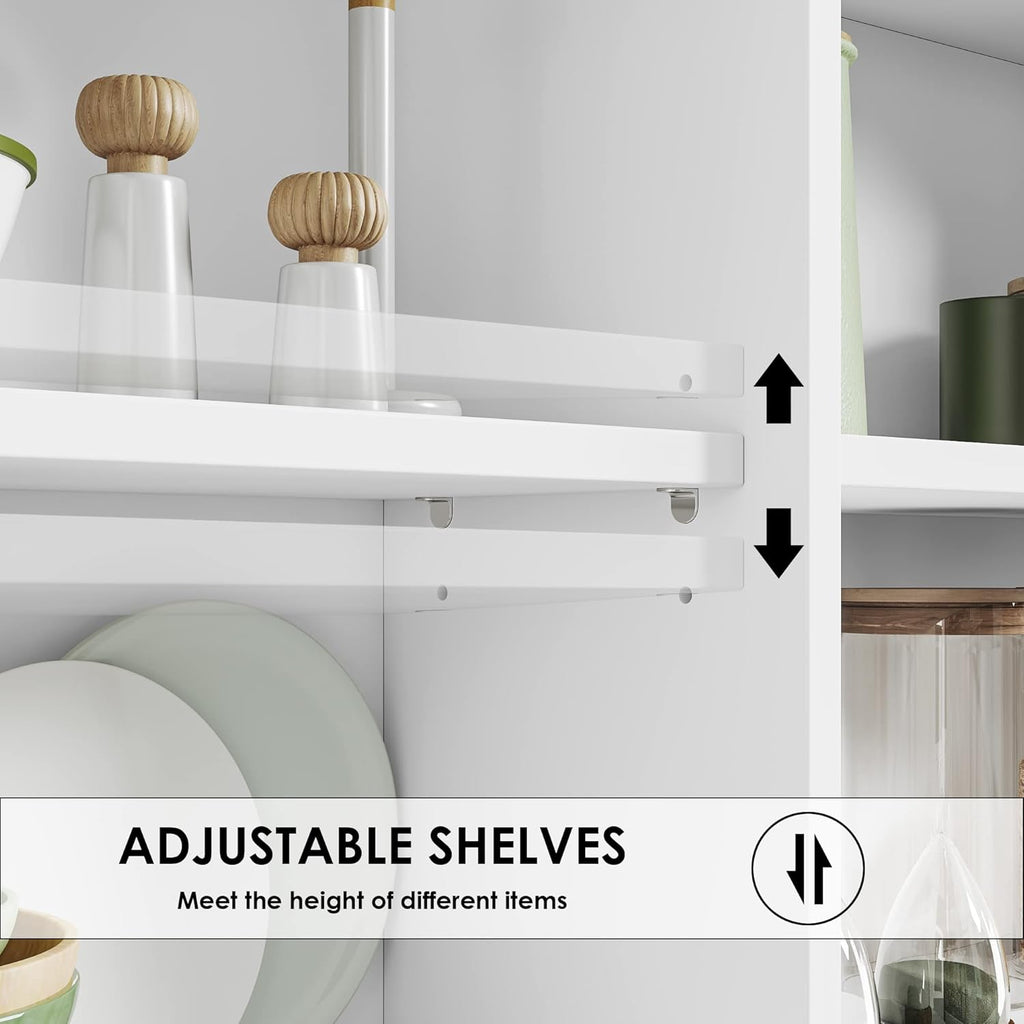 Storage Cabinet with Large Countertop