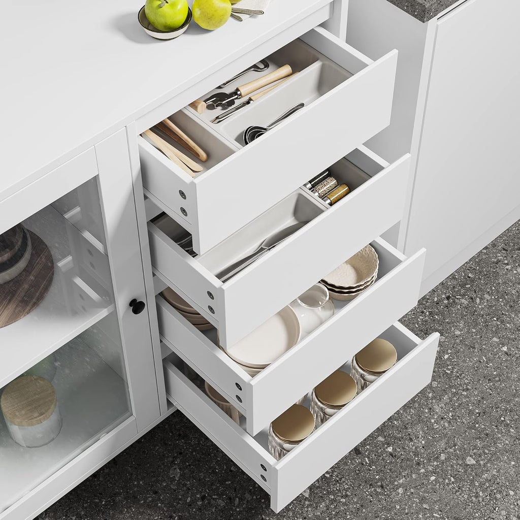 Storage Cabinet with Large Countertop