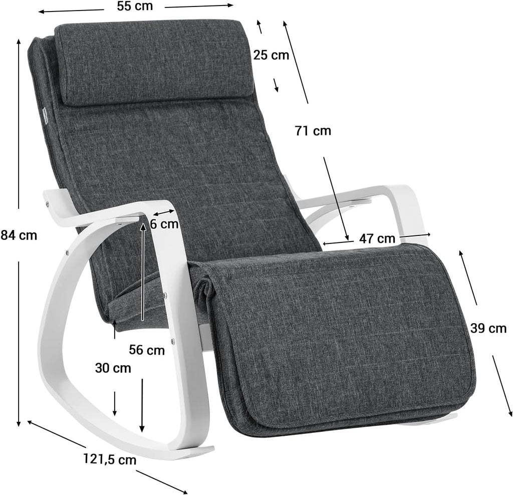 SONGMICS Rocking Chair LYY011G01