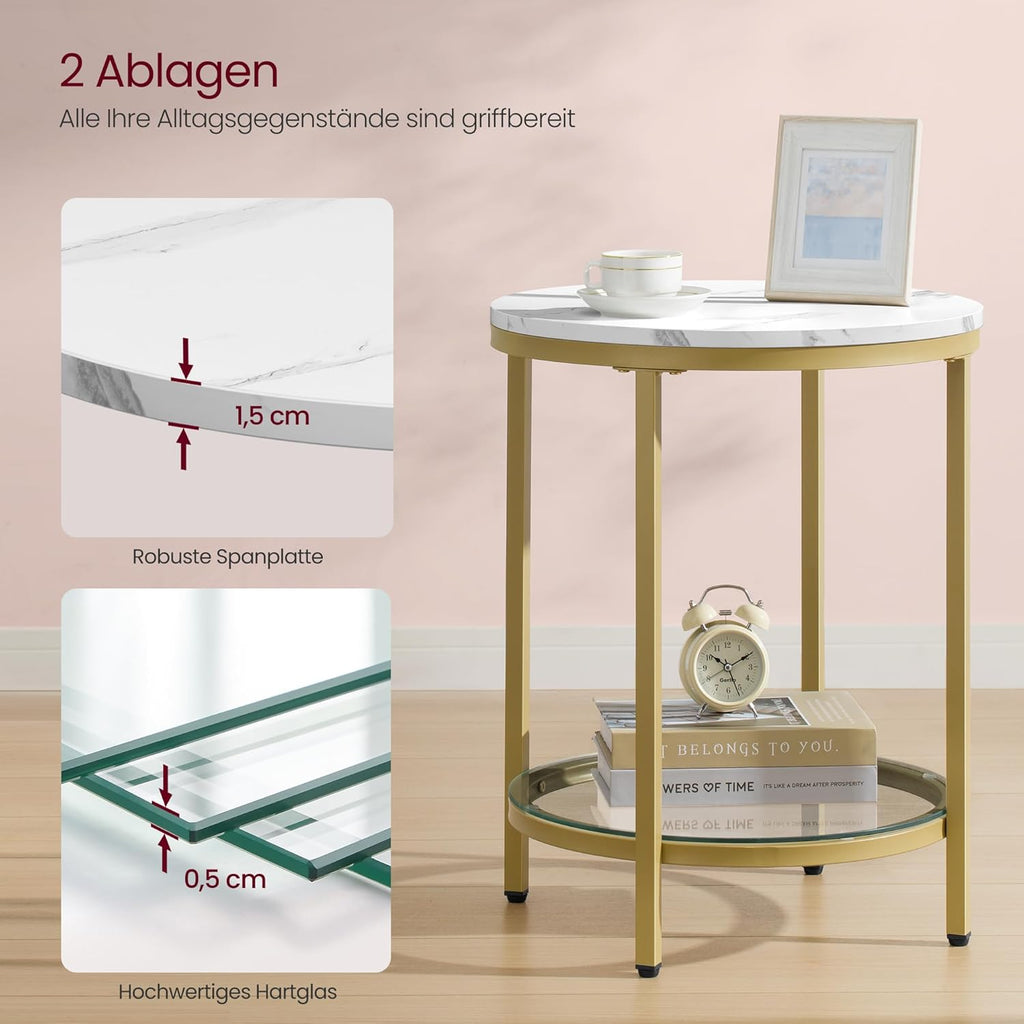 VASAGLE Side Table LET285A59