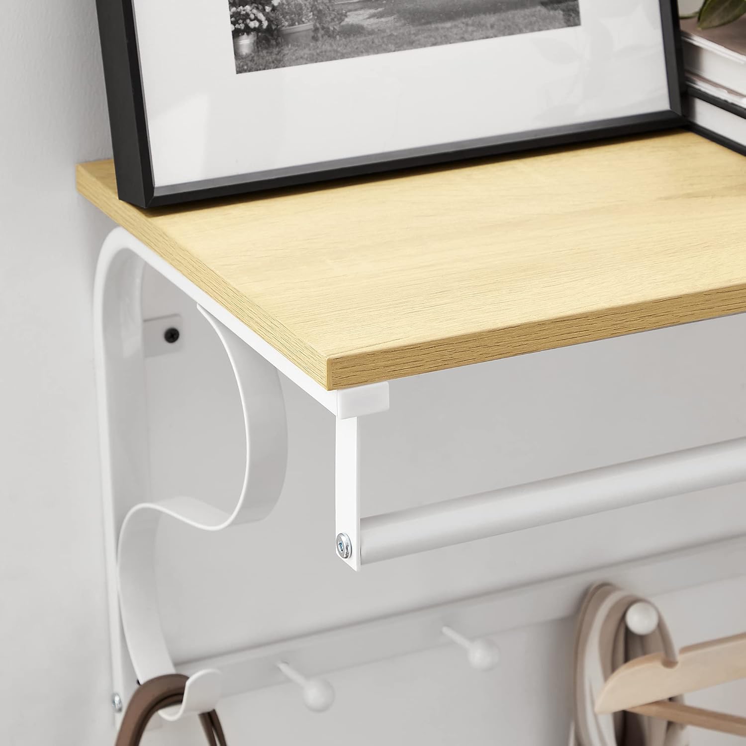 VASAGLE Wall Mounted Coat Rack LCR11WY