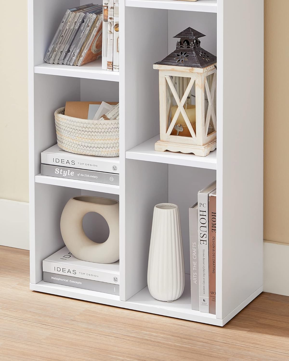 VASAGLE Bookcase LBC27WT