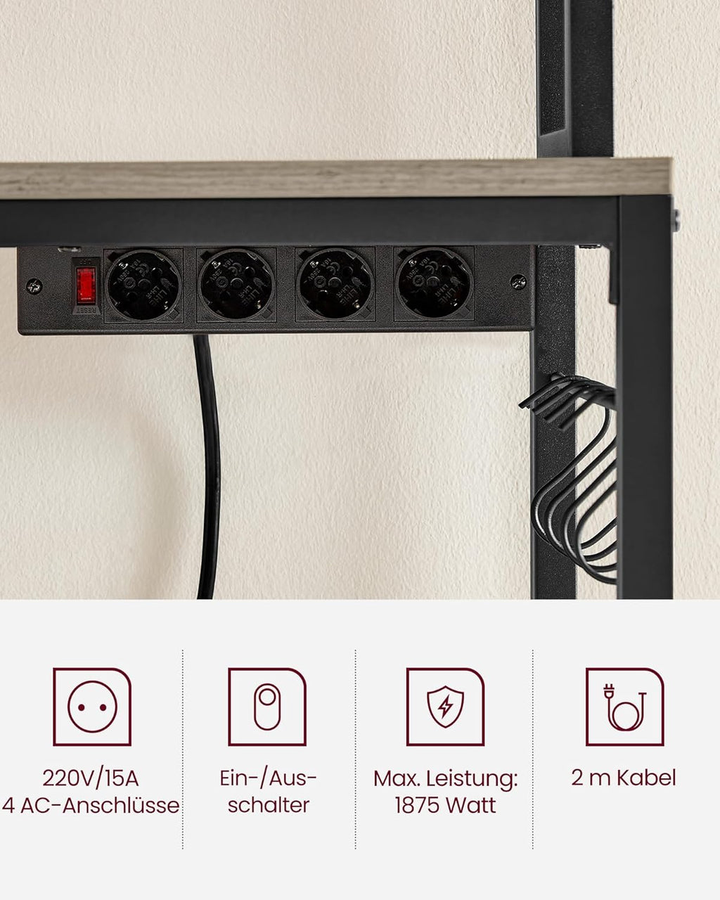 VASAGLE Kitchen Shelf KkS025B02EU