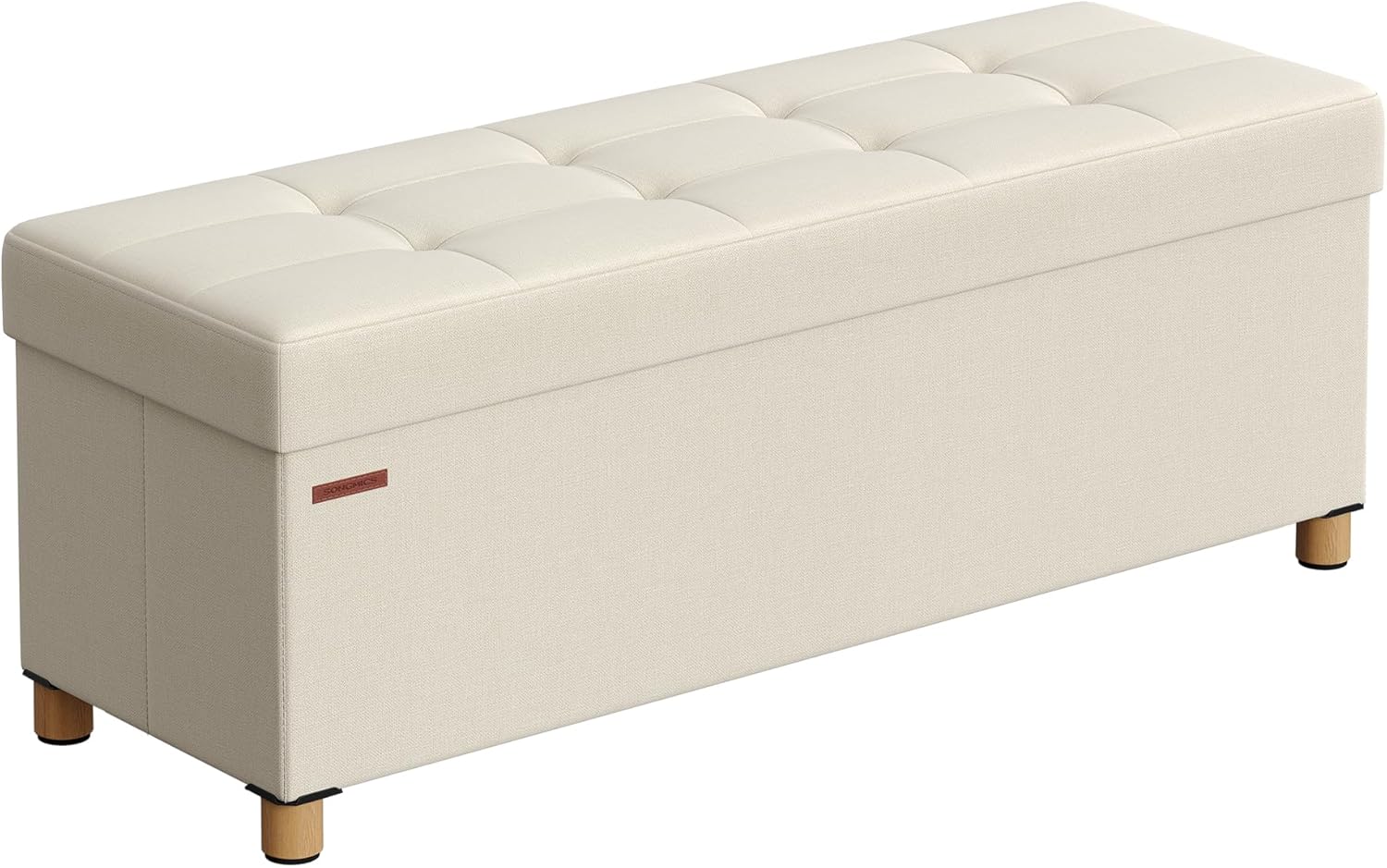 SONGMICS Stool with Storage Space LSF018W11