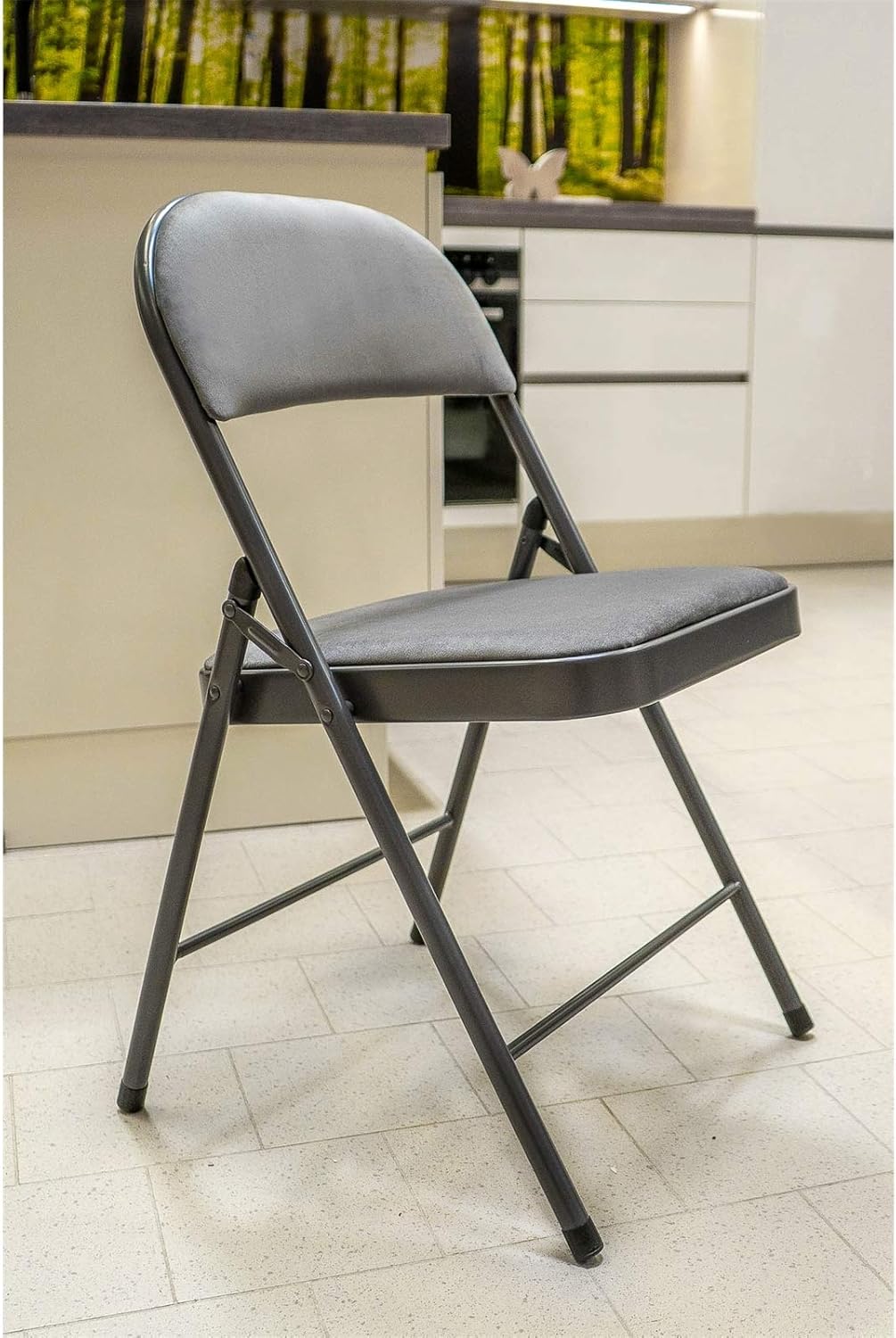 Set of 5 Grey Chairs