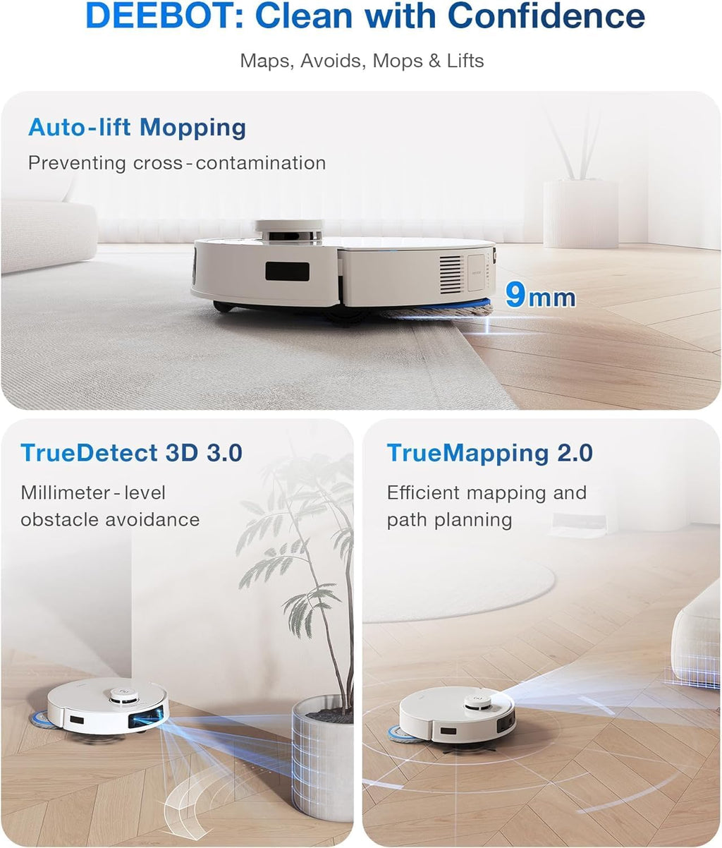ECOVACS DEEBOT T30 PRO Omni Robot Vacuum Cleaner