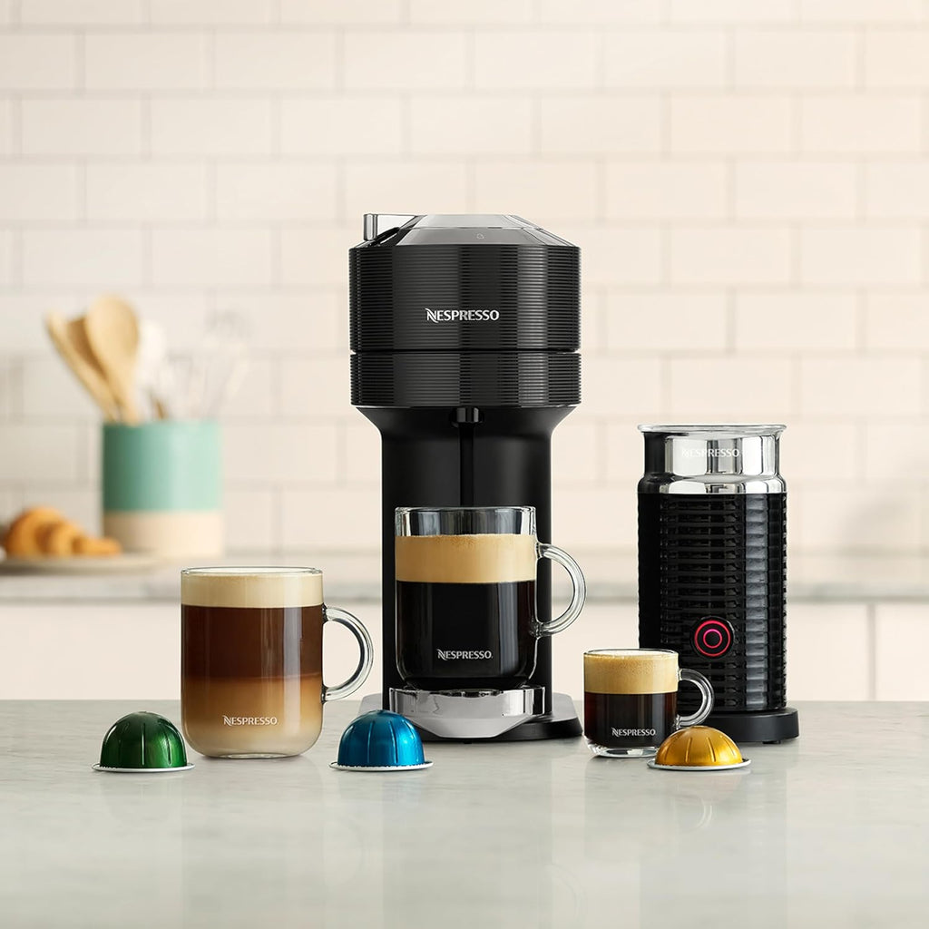 Nespresso Coffee and Espresso Maker with Aeroccino Milk Frother