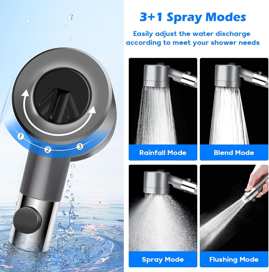 High Pressure Shower Head with Filter