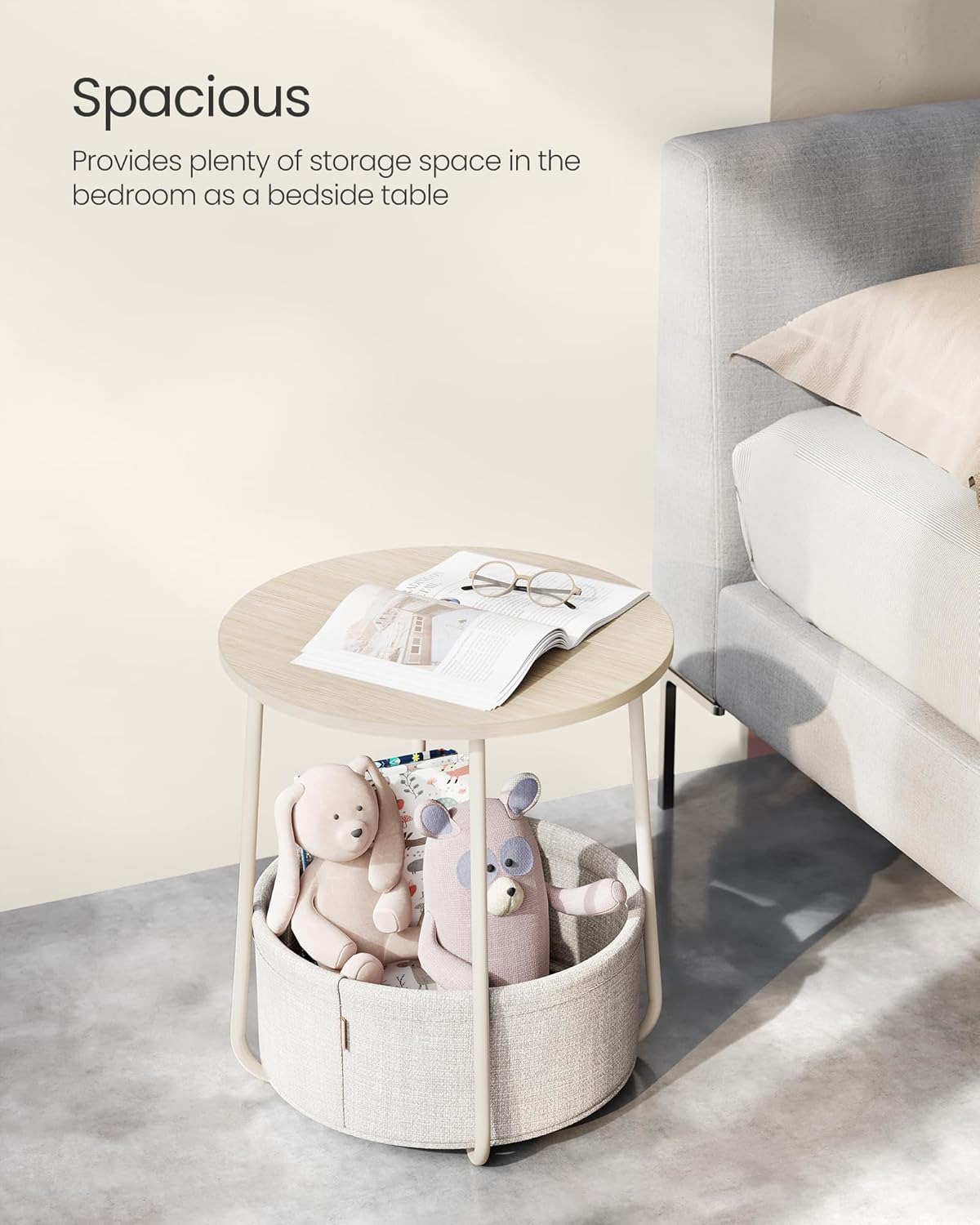 VASAGLE Side Table LET223K67