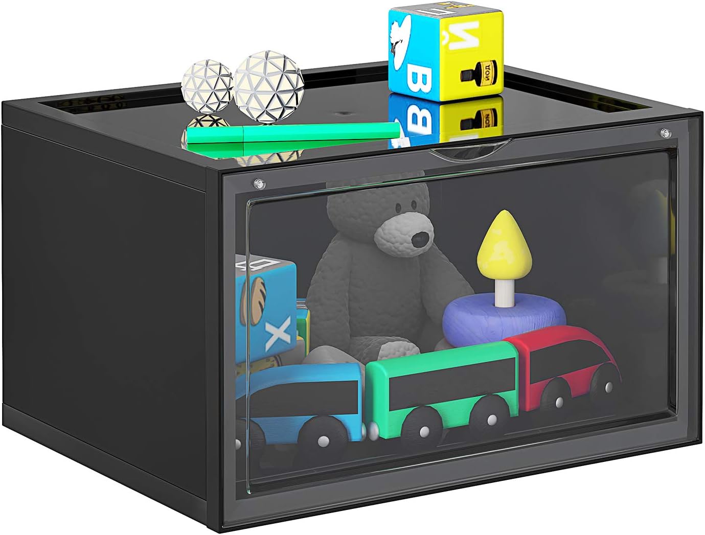 SONGMICS Set of 6 Shoe Boxes LSP06CB