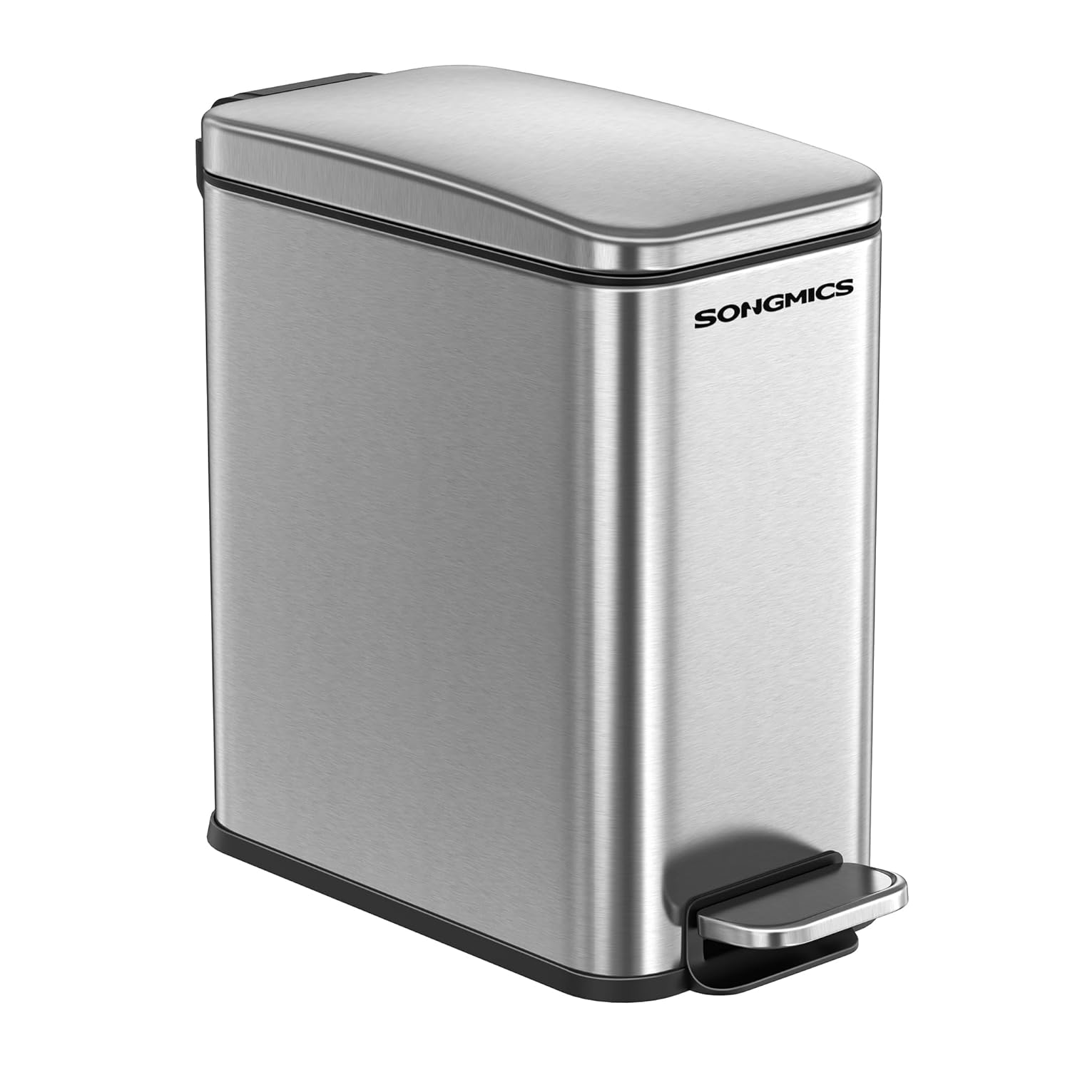 SONGMICS Bathroom Trash Can LTB560E05