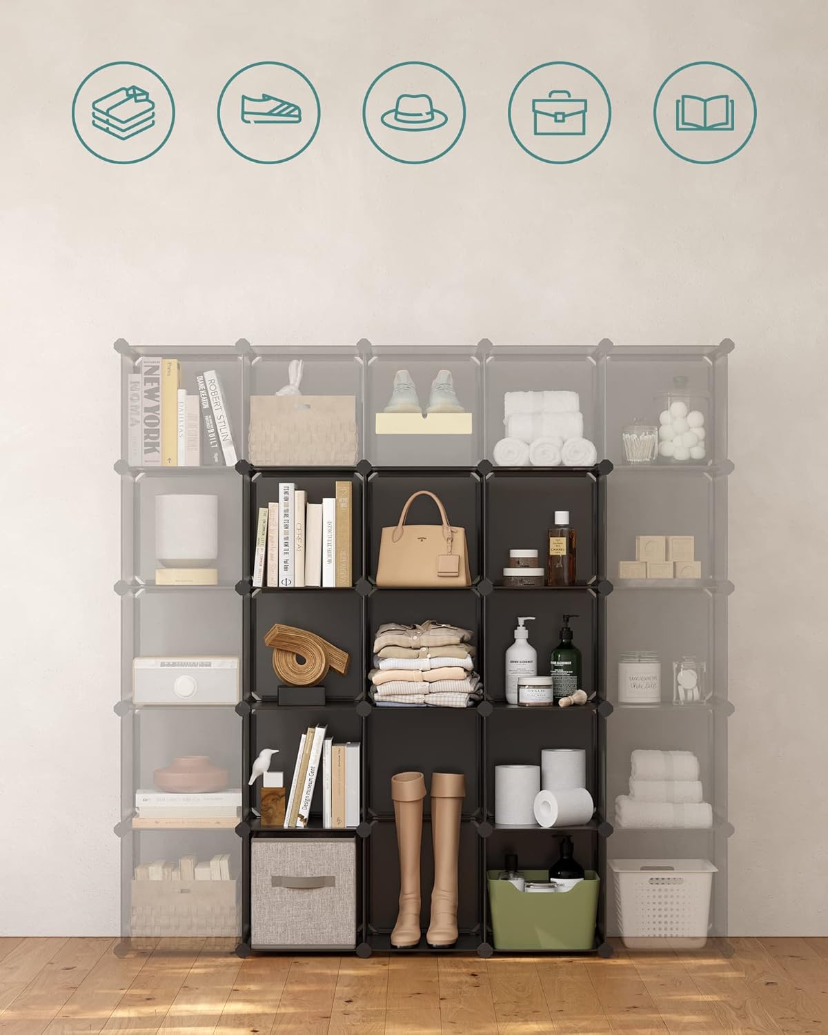 SONGMICS Cube Storage Organizer LPC442G01