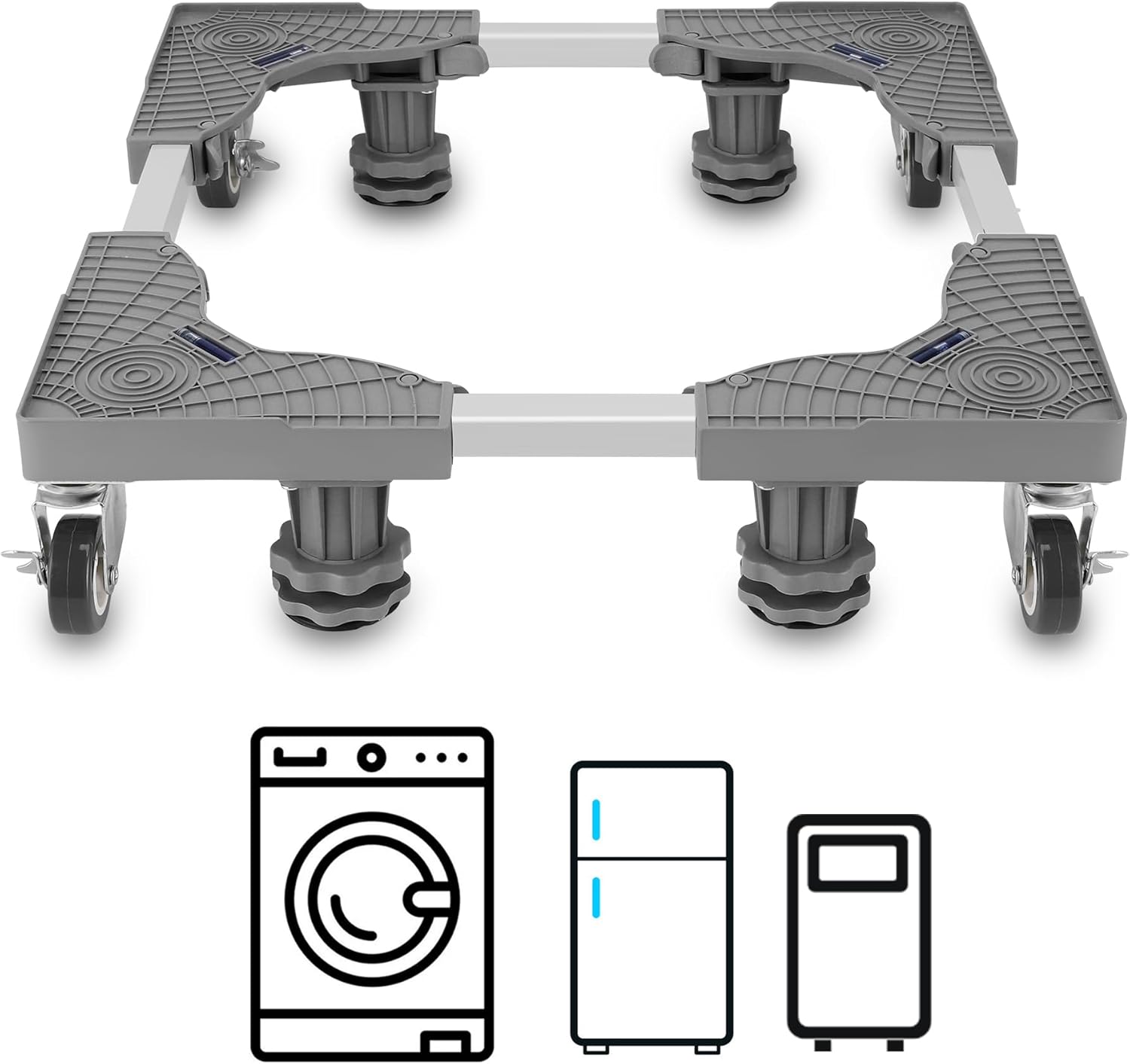 Washing Machine Stand with Wheels