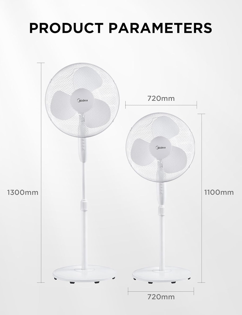Midea Pedestal Fan