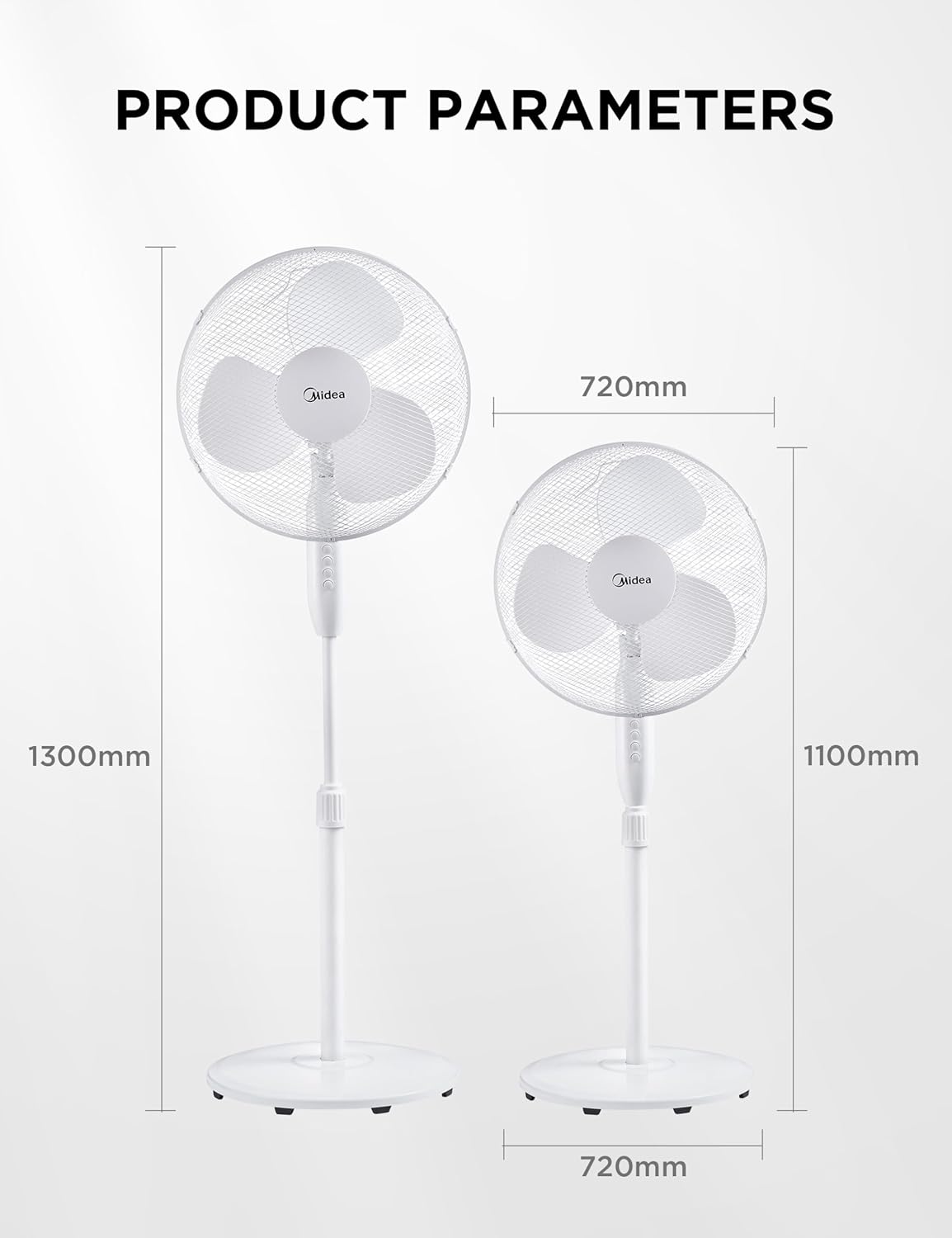 Midea Pedestal Fan