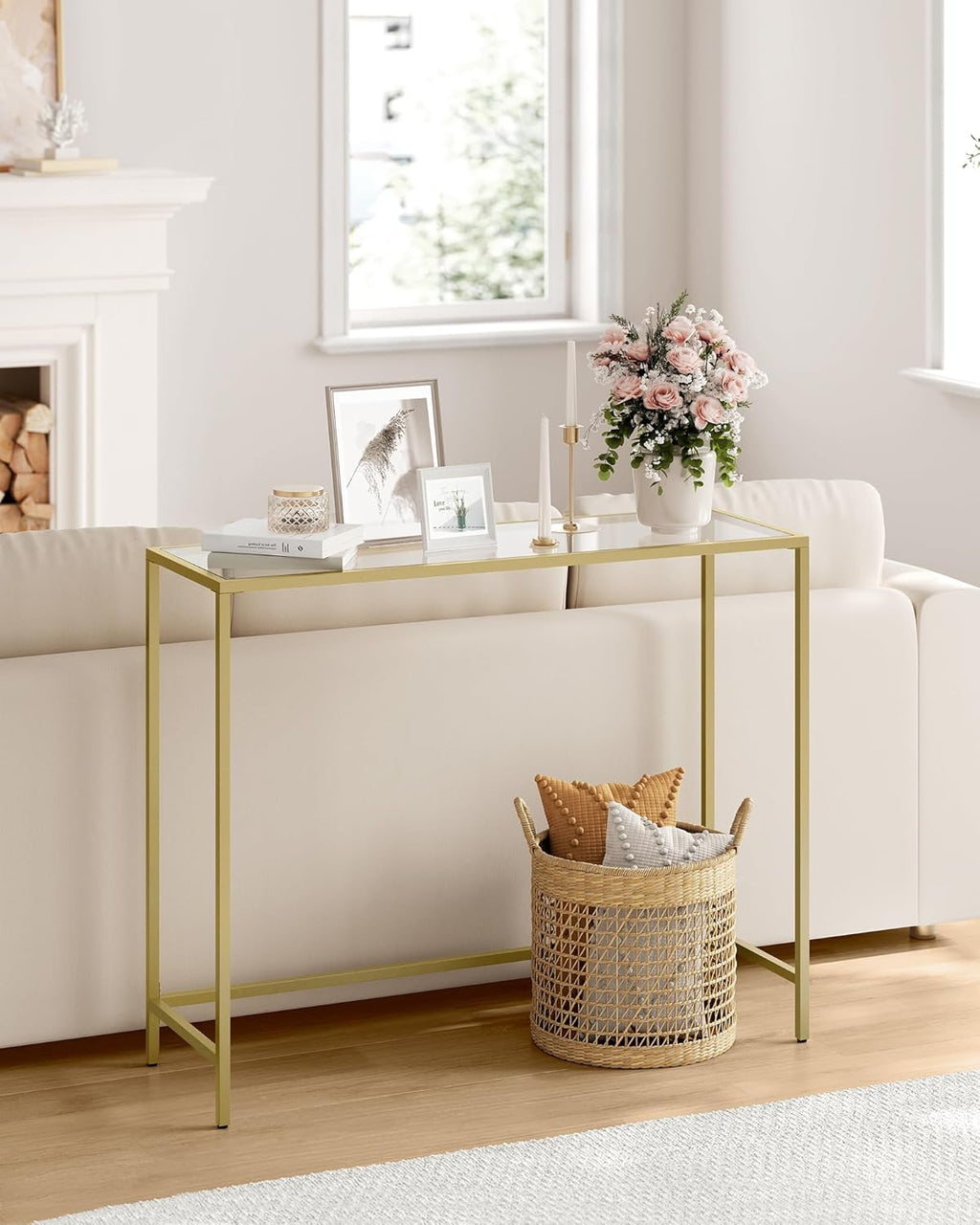 VASAGLE Console Table LGT26G