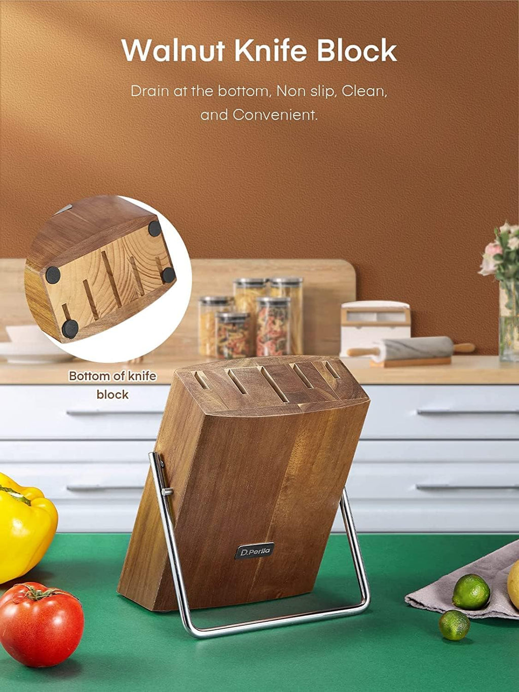 D.Perlla 6-Piece Kitchen Knife Set