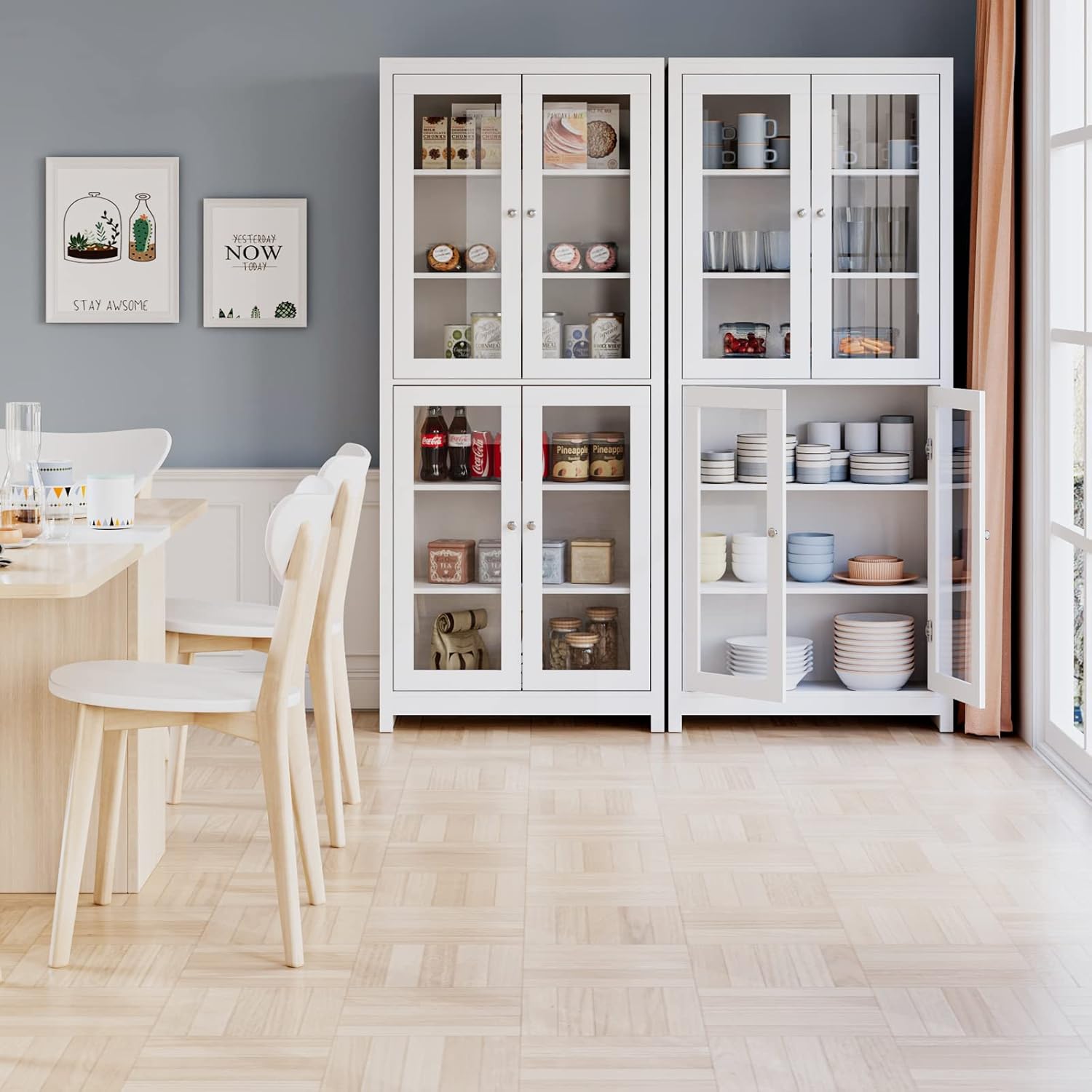 Kitchen Cabinet with 4 Doors