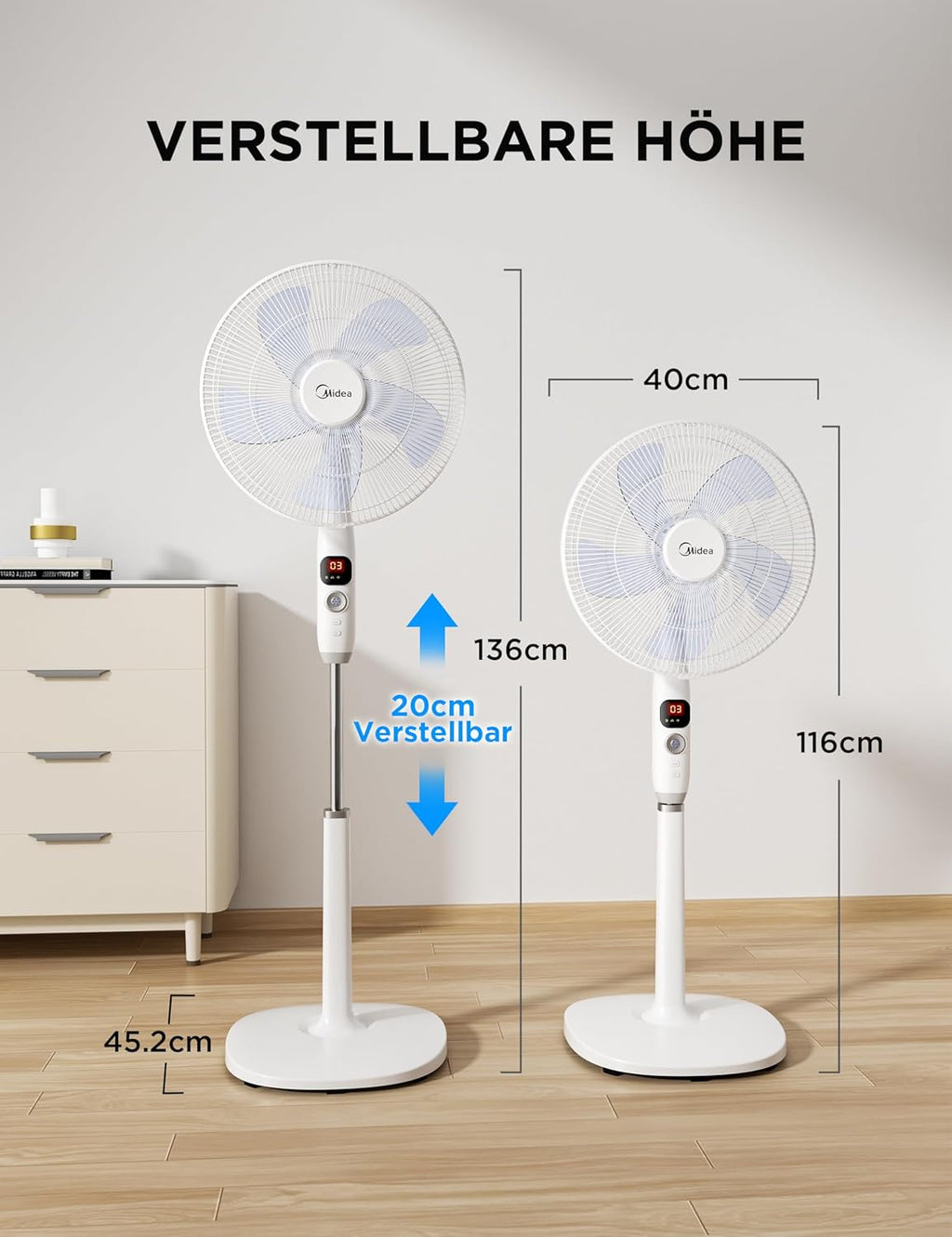 Midea Pedestal Fan