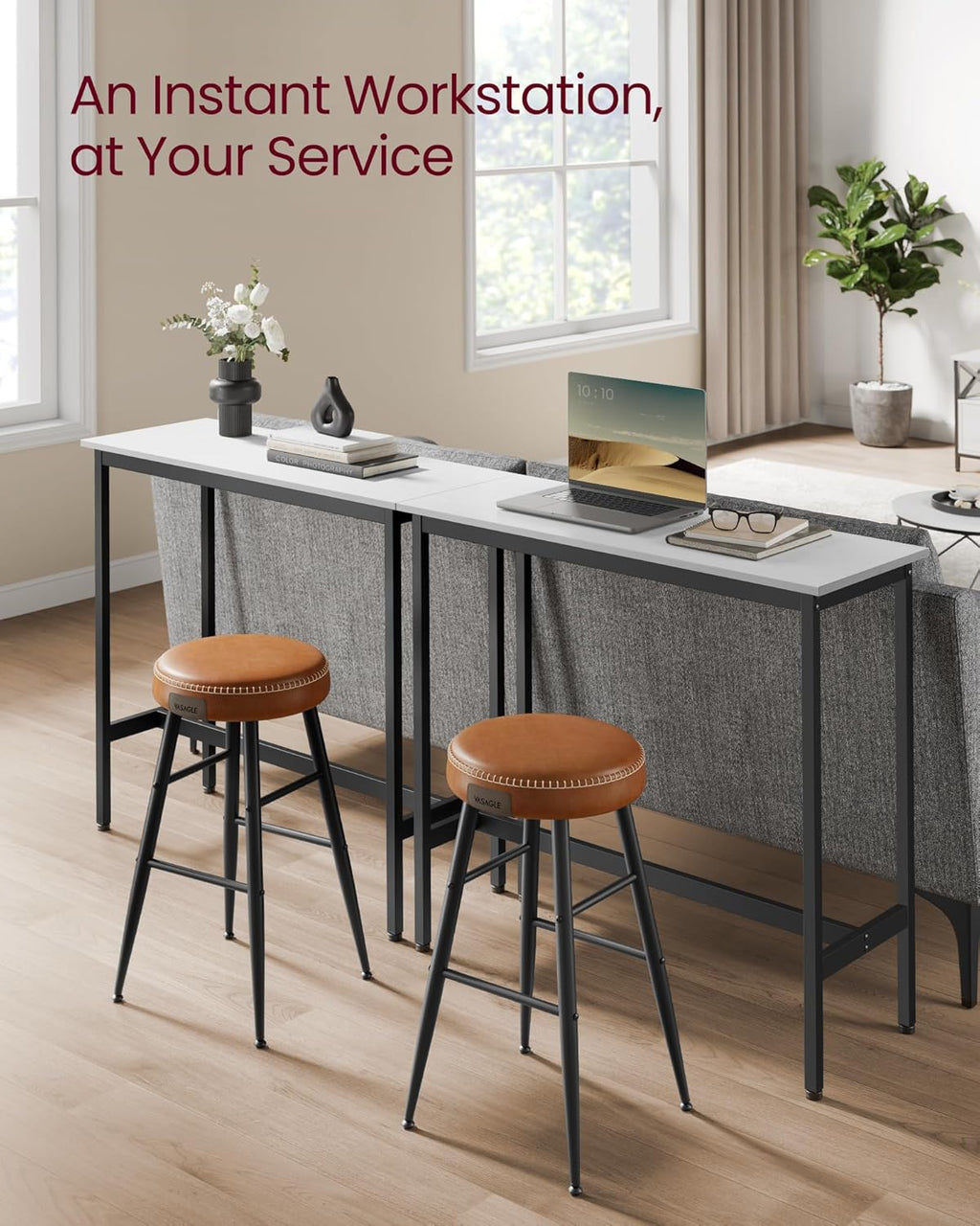 VASAGLE Bar Table LBT010B73