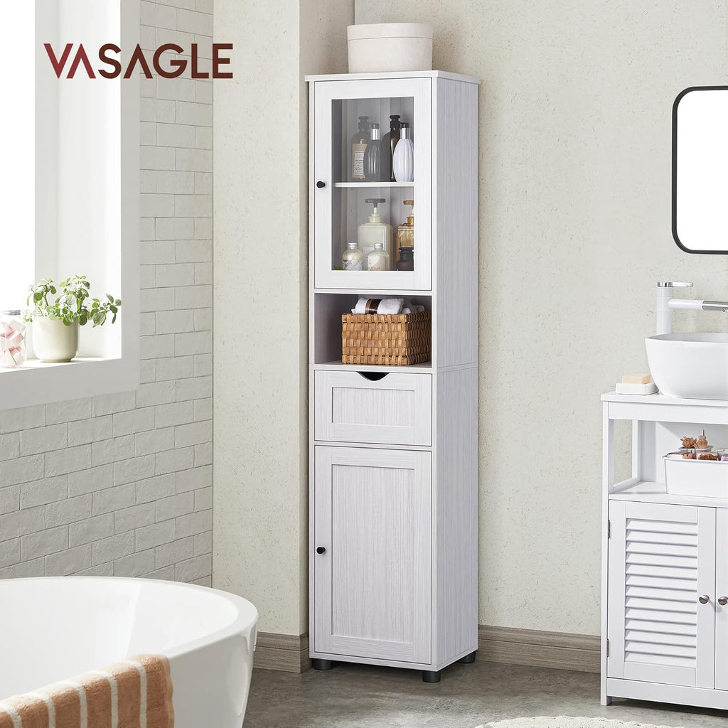 VASAGLE Tall Bathroom Cabinet BBK163T44V1