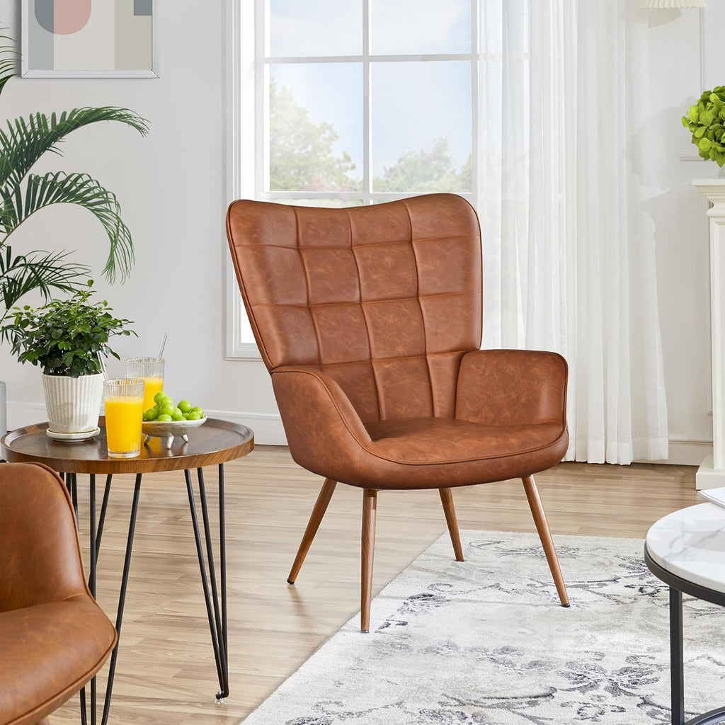 Yaheetech PU Leather Armchair