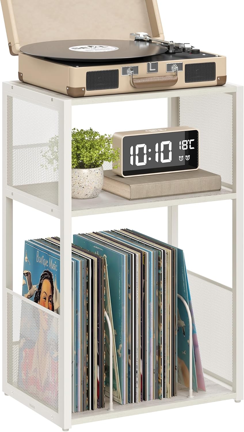 VASAGLE 3 Tier Side Table LET275W01