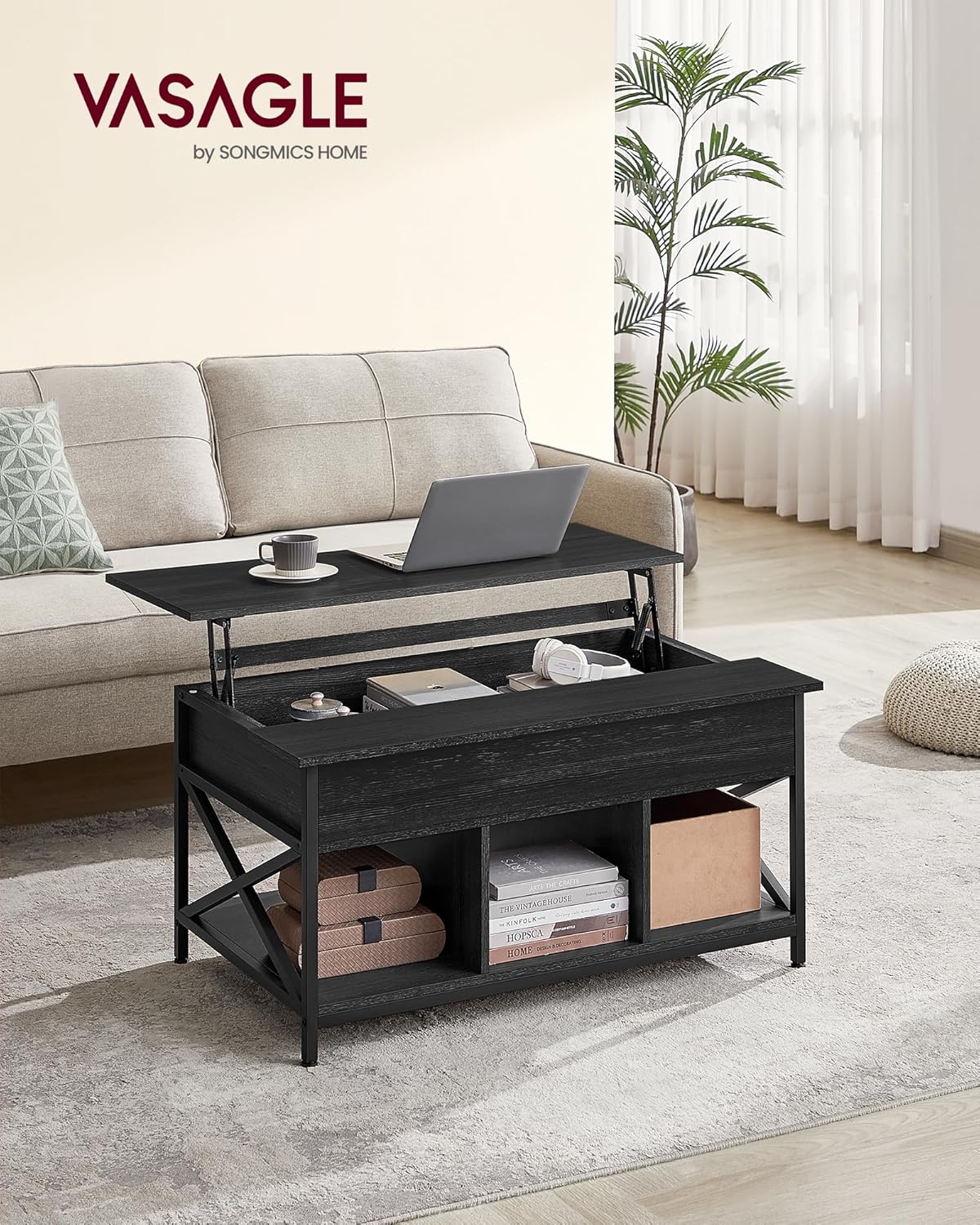 VASAGLE Coffee Table LCT205B22