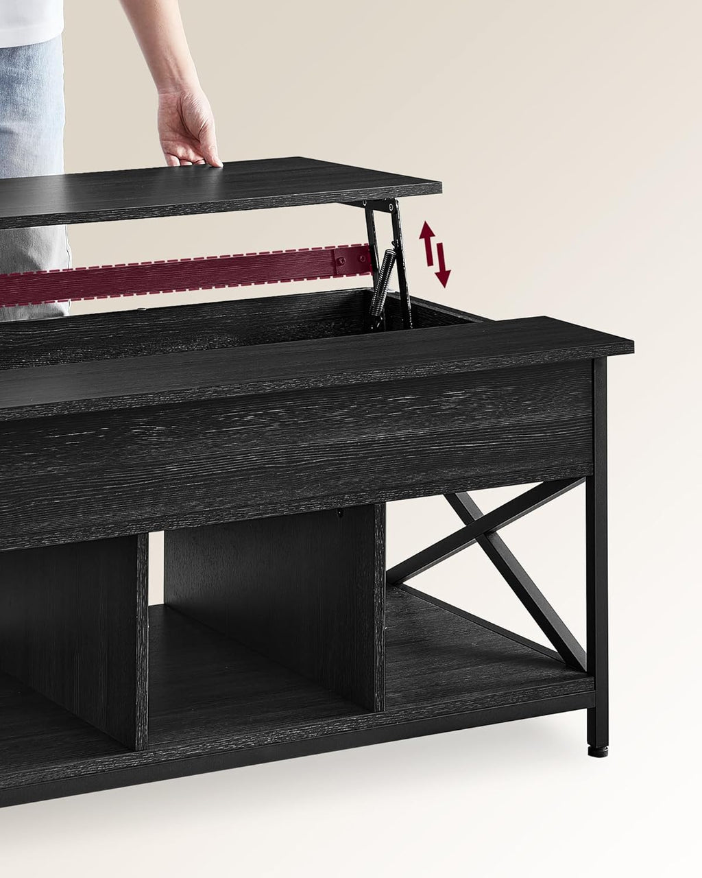 VASAGLE Coffee Table LCT205B22