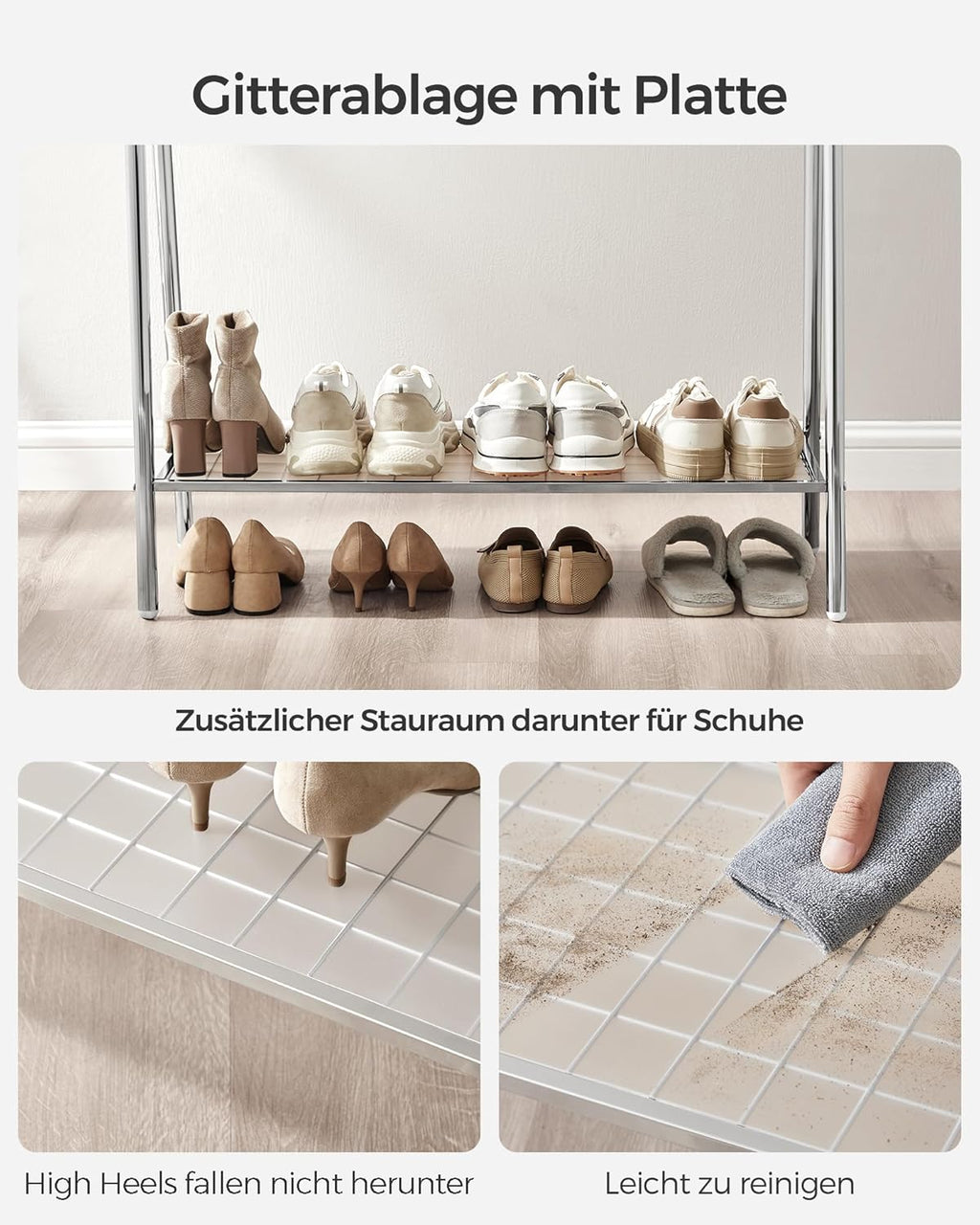 SONGMICS Clothes Rack HSR023E01