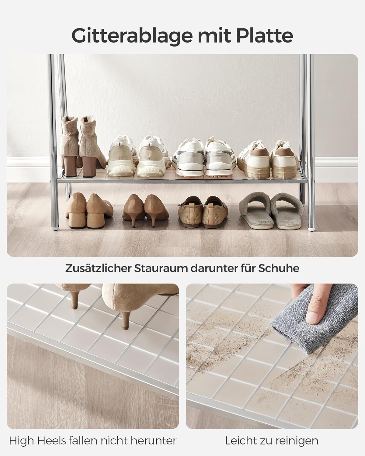 SONGMICS Clothes Rack HSR023E01